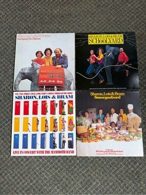 Sharon Lois and Bram Kids' Vintage Vinyl Records